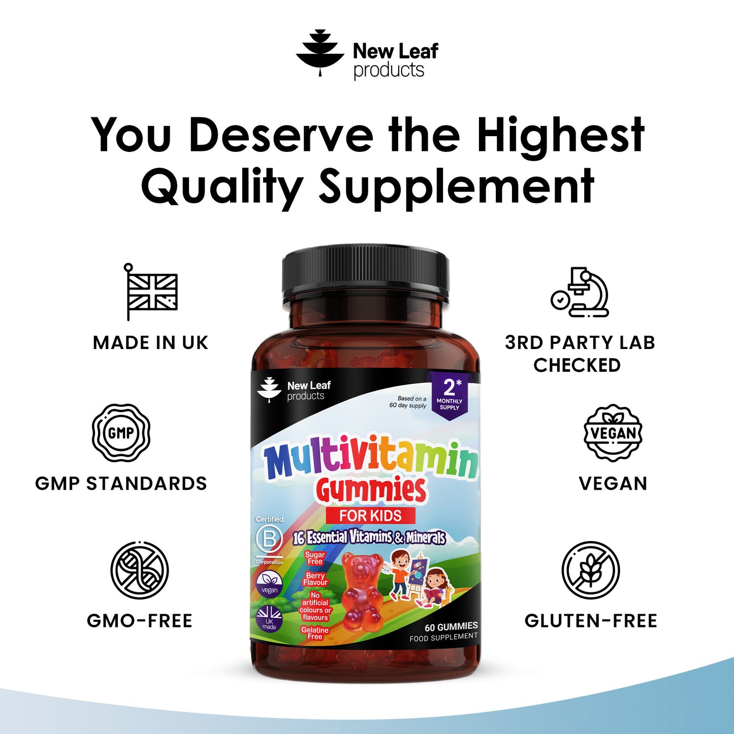 Essentials Multivitamin Minerals Gummies For Kids 60 Fill