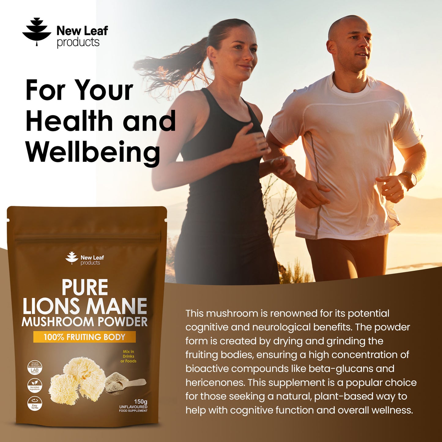 Lion's Mane Mushroom Powder