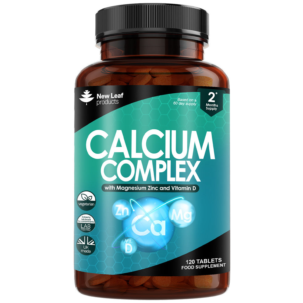 Calcium Complex - Calcium Magnesium Zinc and Vitamin D 120 High Strength Tablets