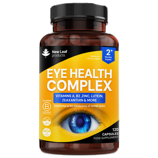 Eye Health Complex Vitamin A, B2, Zinc, Lutein Zeaxanthin Capsules