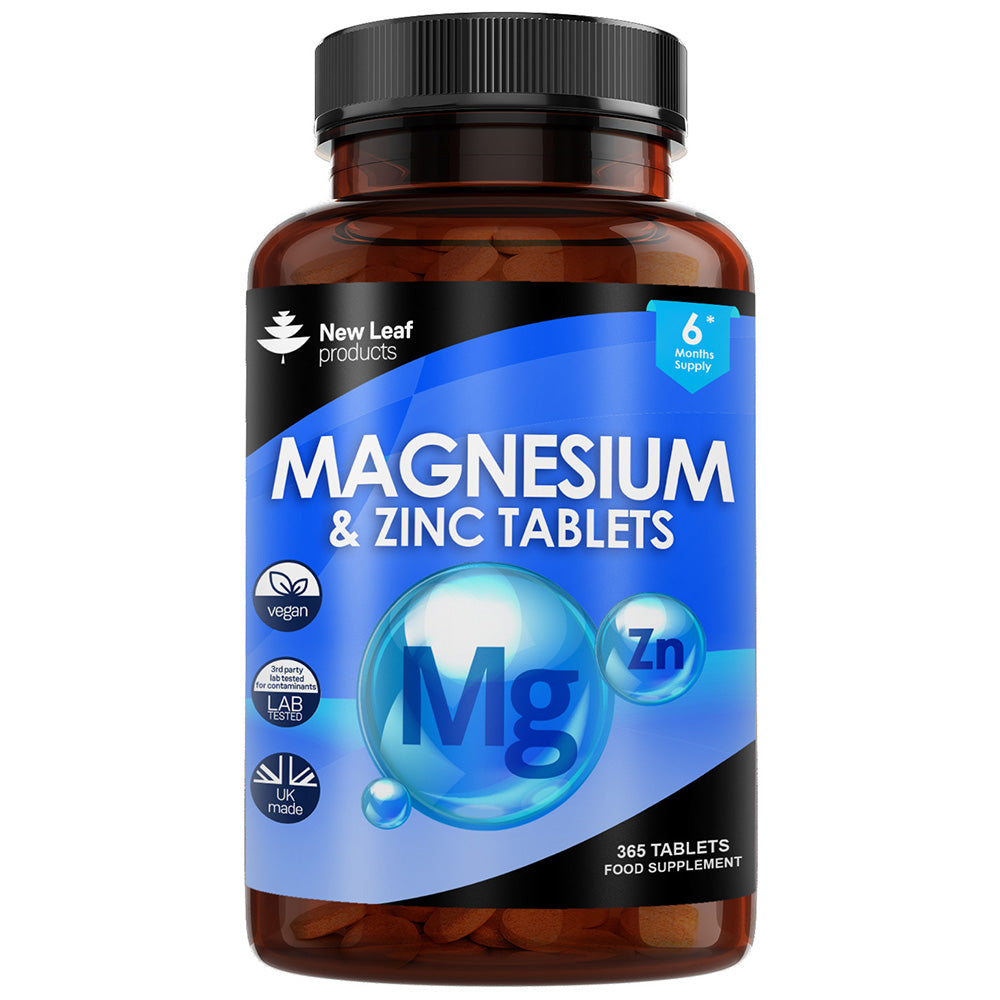 Magnesium and Zinc Tablets 365 Fill