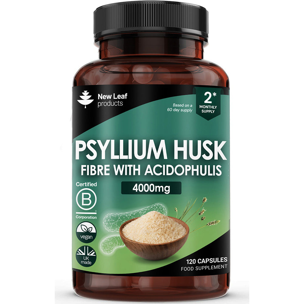 Psyllium Husk Fibre with Acidophilus Capsules