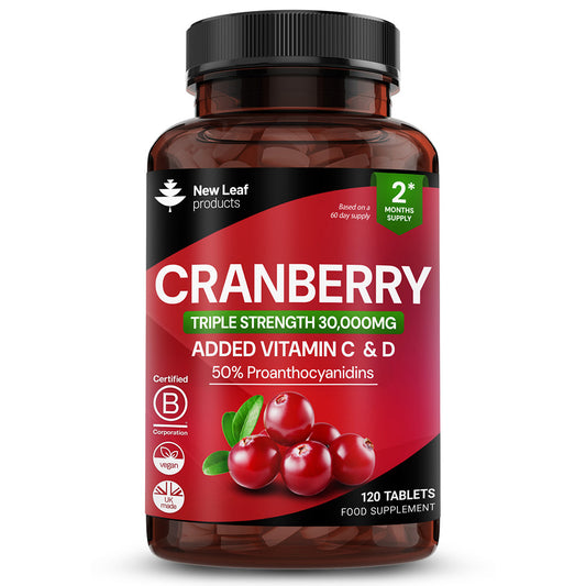 Cranberry Vitamin C and D Tablets