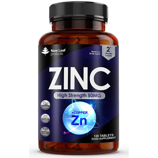 Zinc Tablets 120 Fill