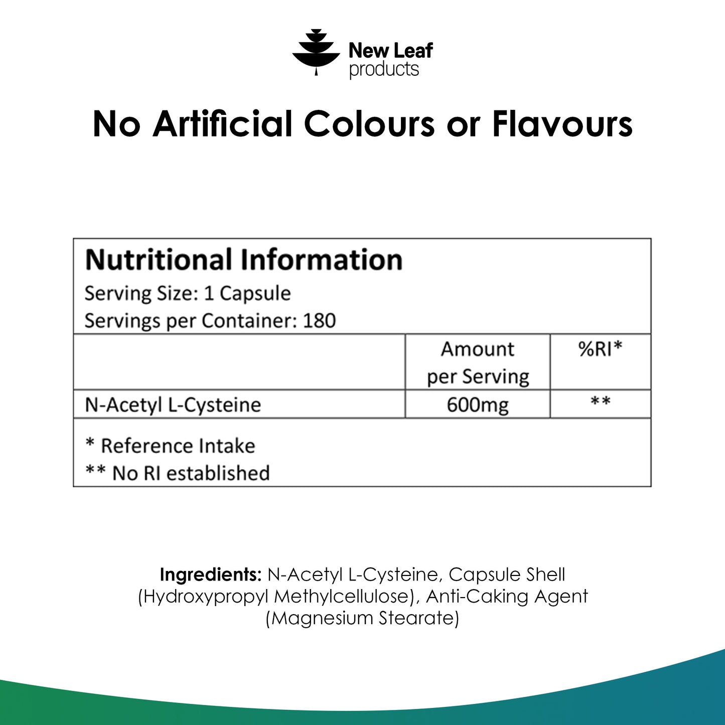 NAC N-Acetyl-Cysteine Capsules