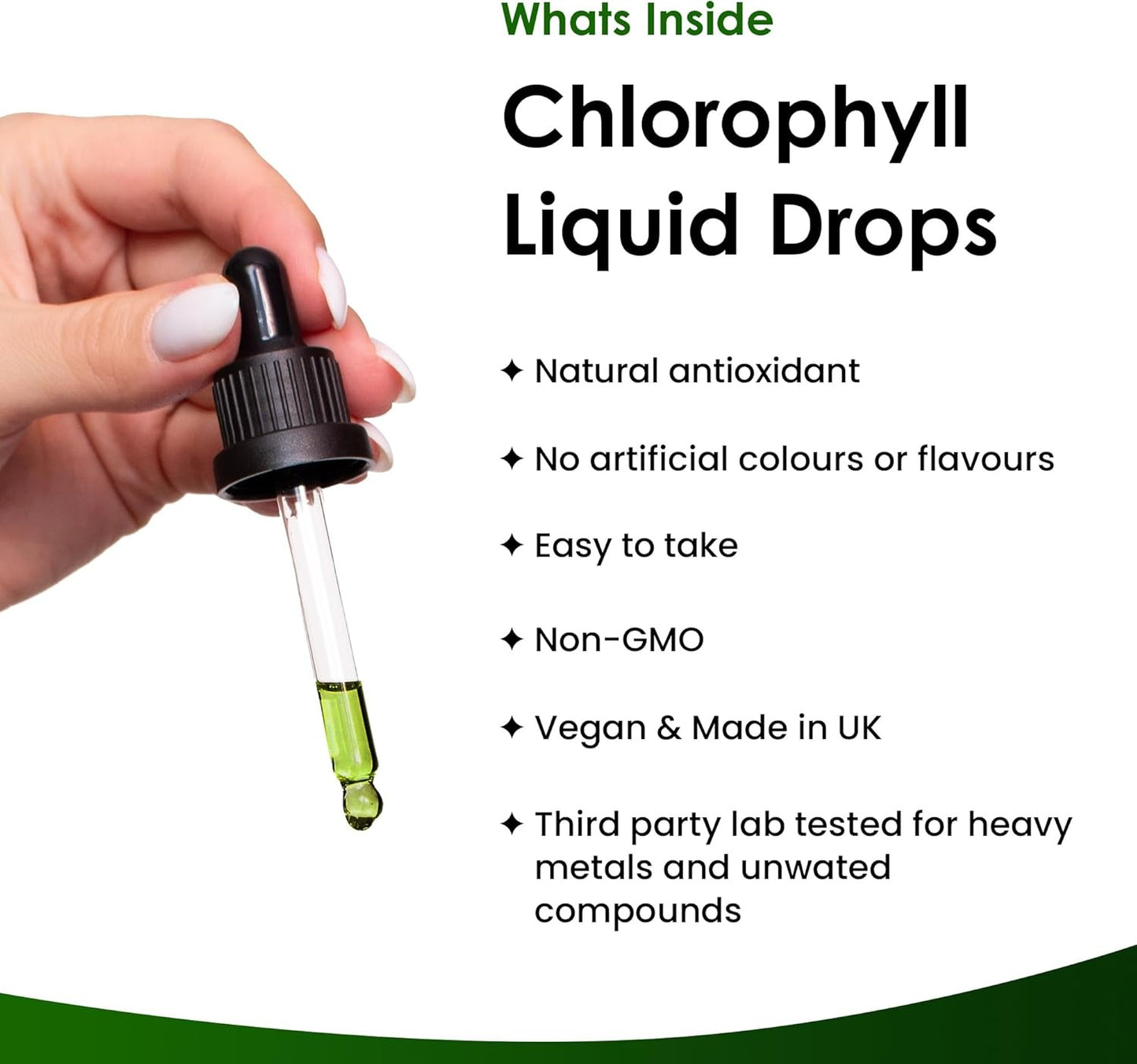 Chlorophyll Liquid Drops