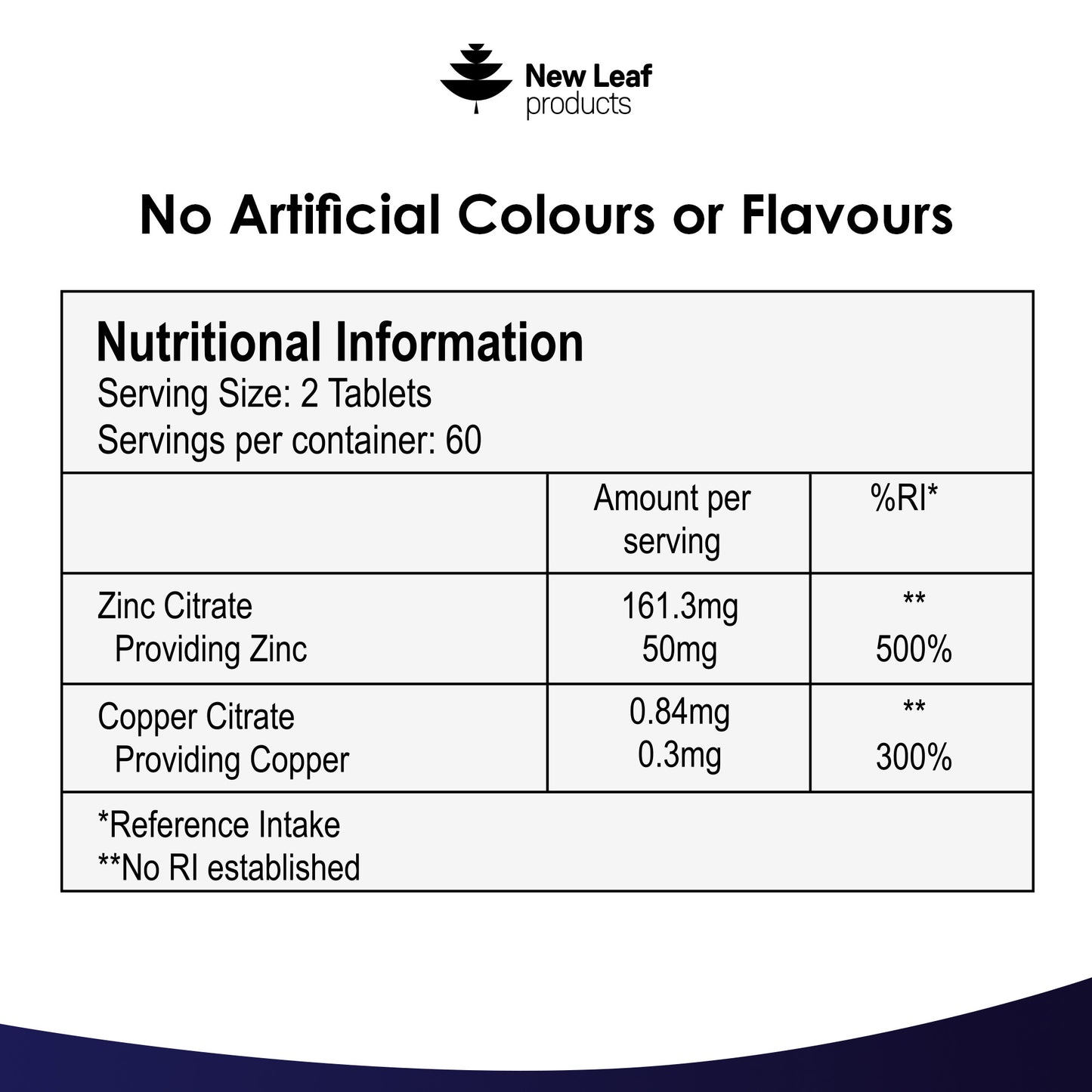 Zinc Tablets 120 Fill