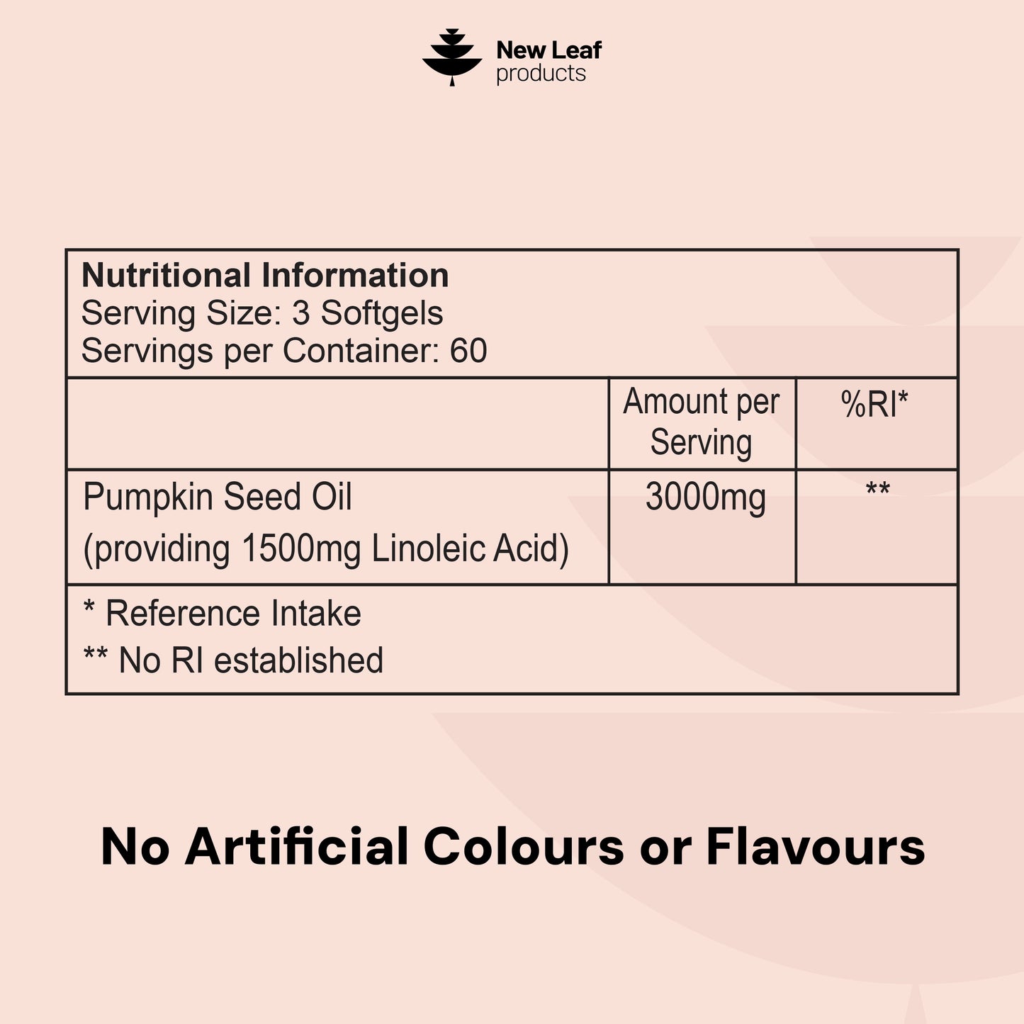 Pumpkin Seed Oil Capsules