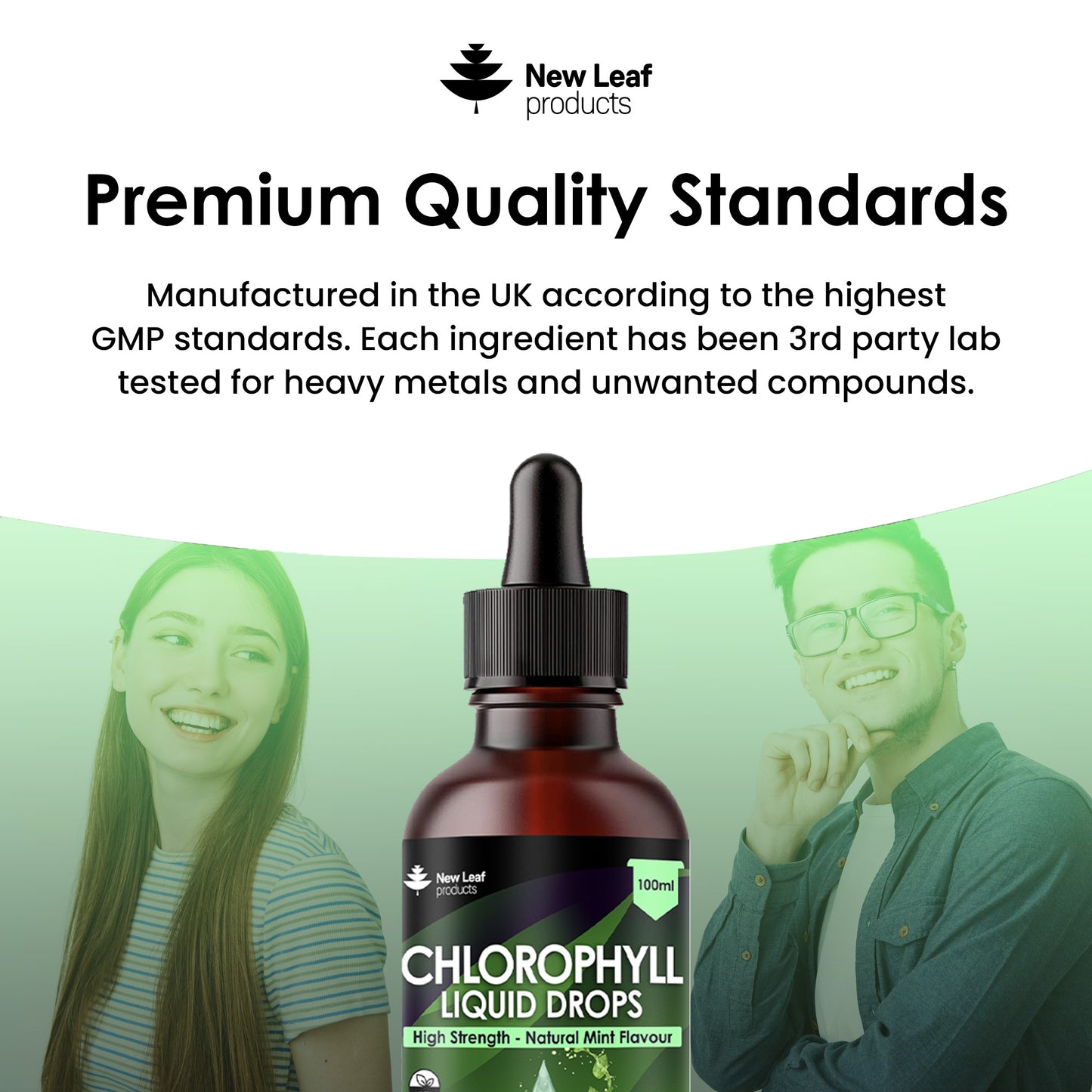 Chlorophyll Liquid Drops