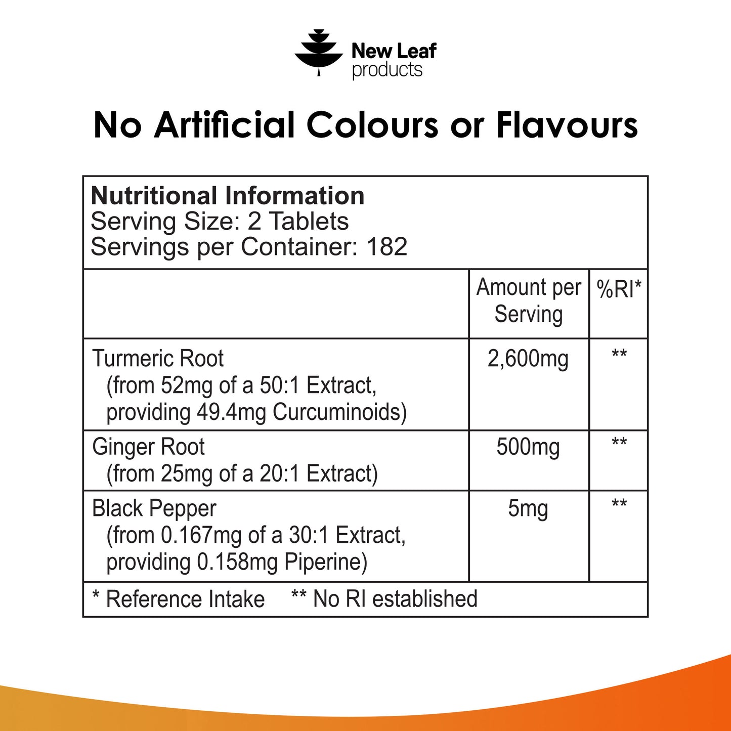 Turmeric, Curcumin, Ginger Tablets 365 Fill