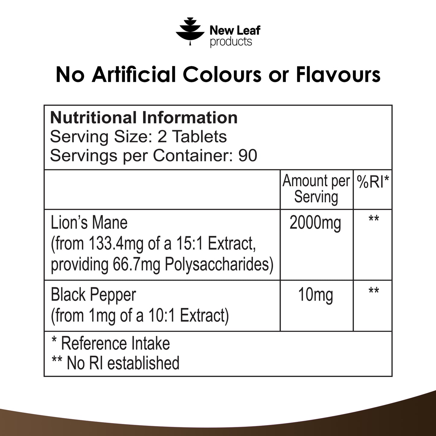 Lion's Mane Tablets