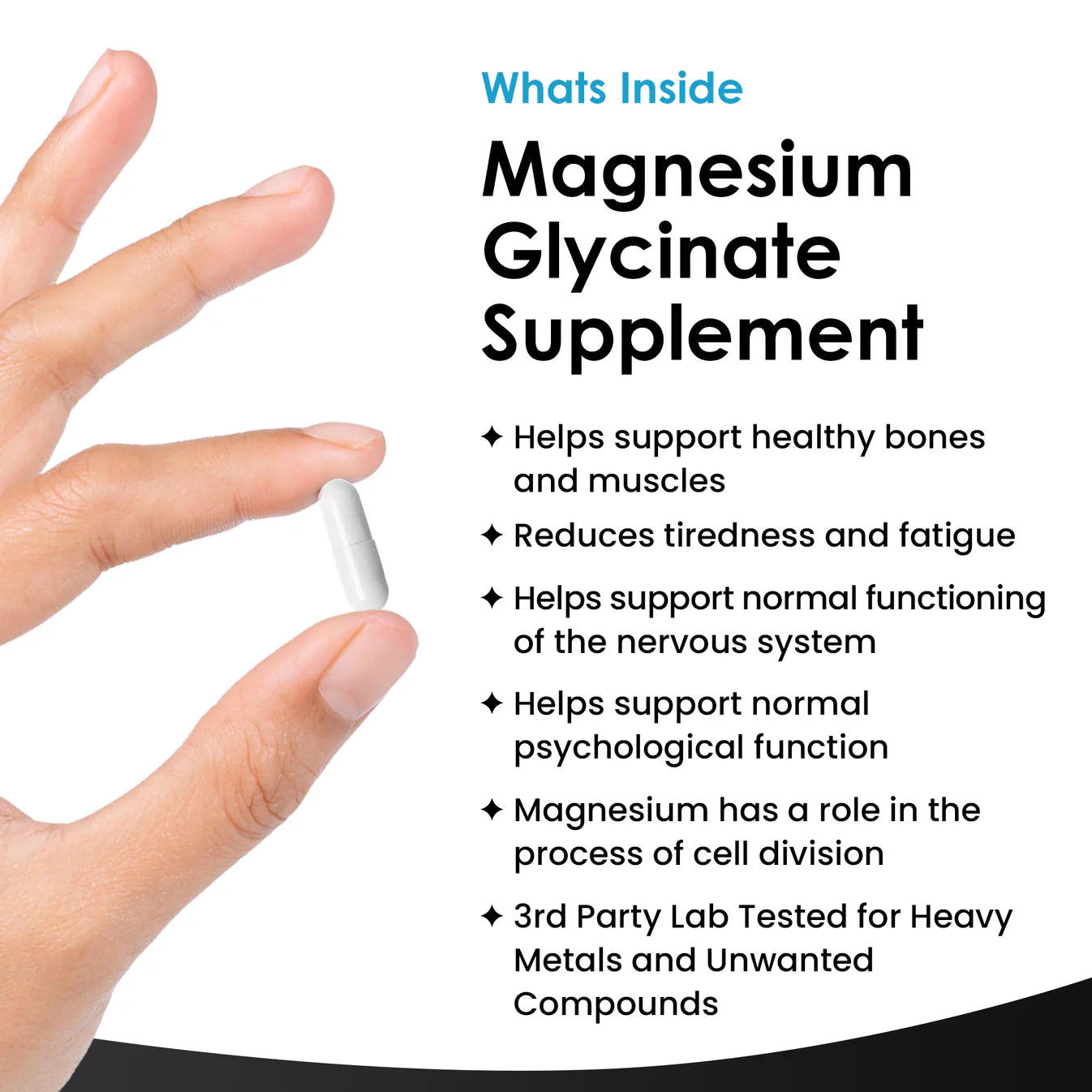 Magnesium Glycinate and Vitamin D3 K2 Bundle