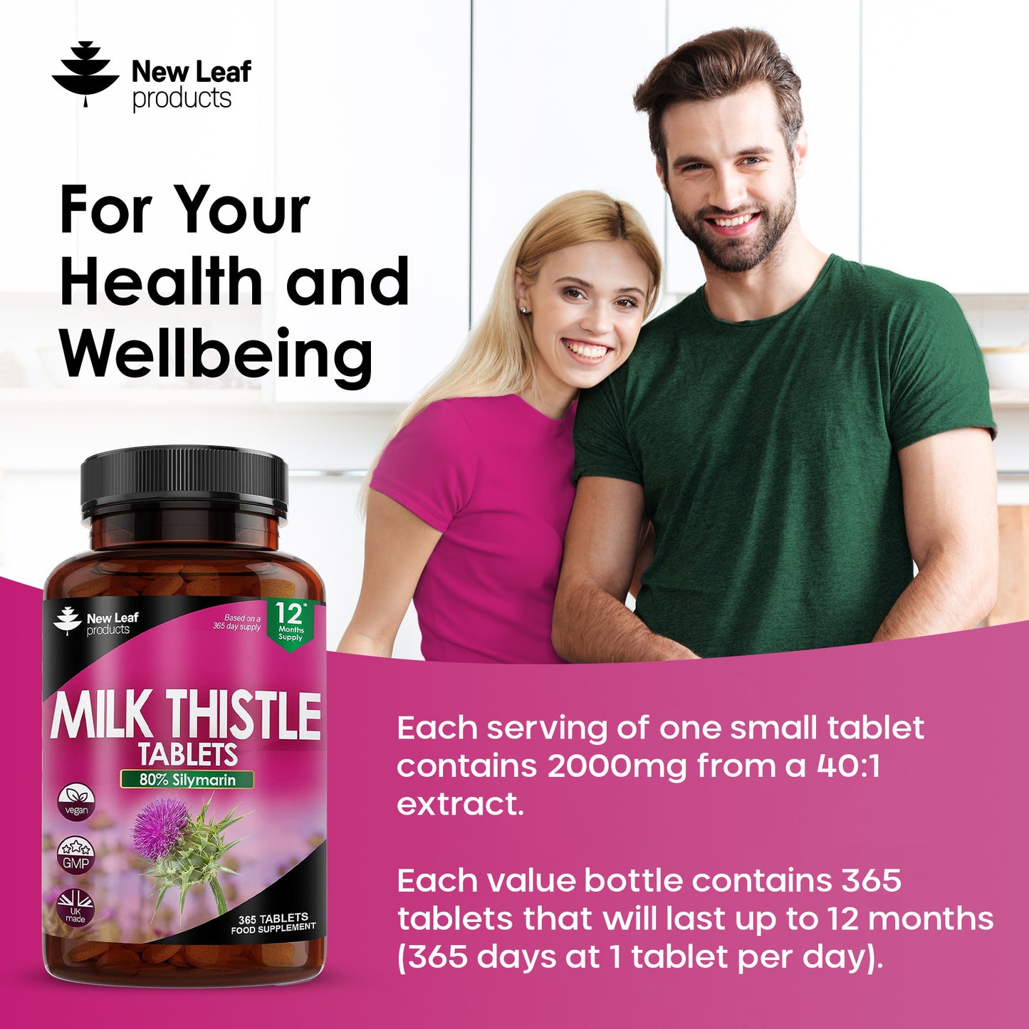 Milk Thistle Tablets 120 Fill
