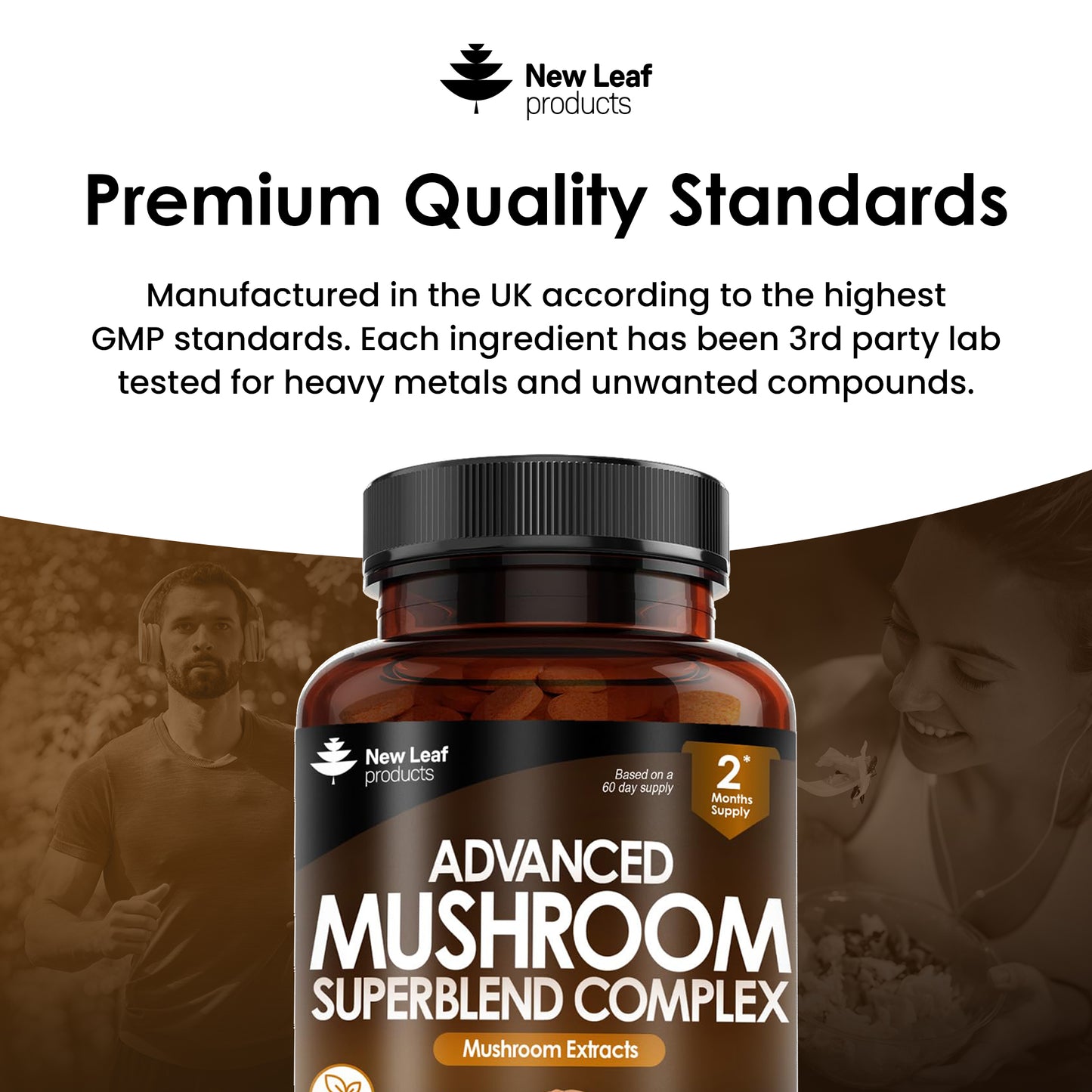 Mushroom Superblend Complex Tablets