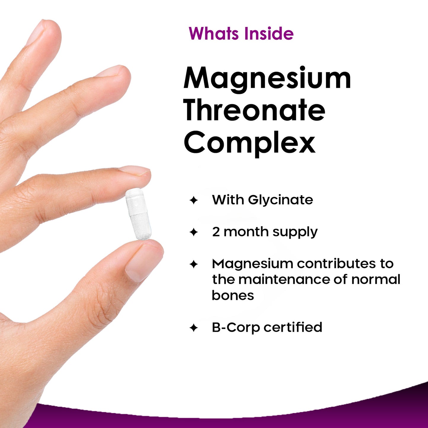 Magnesium Threonate Glycinate Complex Capsules