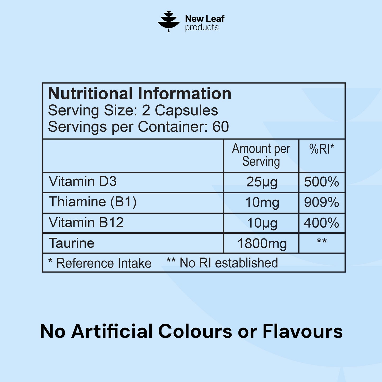 Taurine Capsules