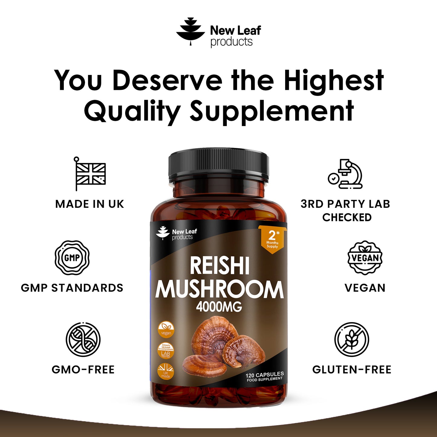 Reishi Mushroom Capsules