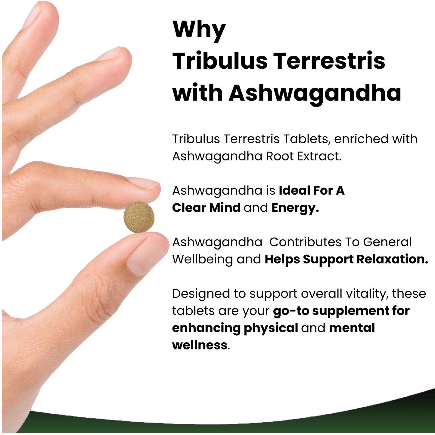 Tribulus Terrestris with Ashwagandha Tablets