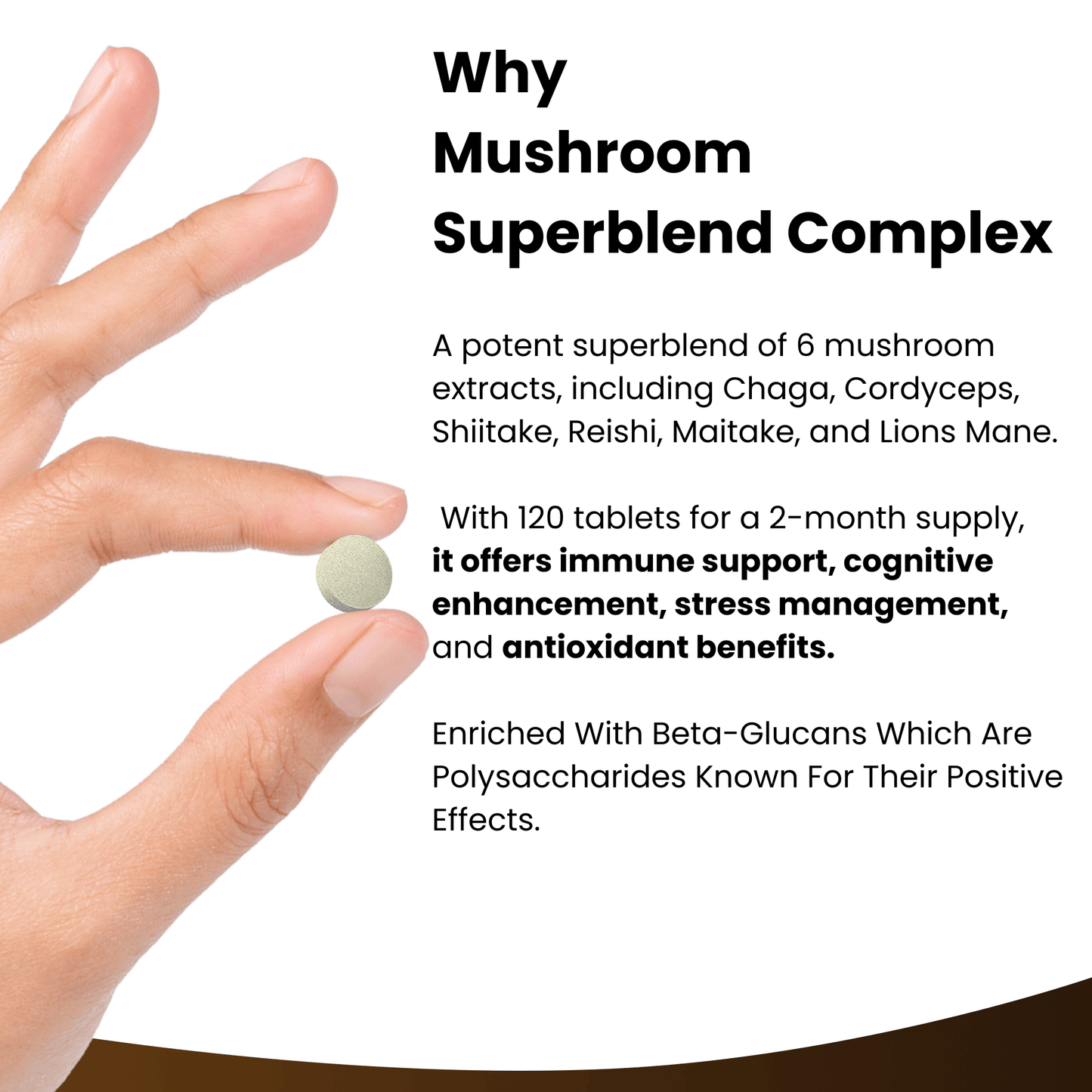 Mushroom Superblend Complex Tablets