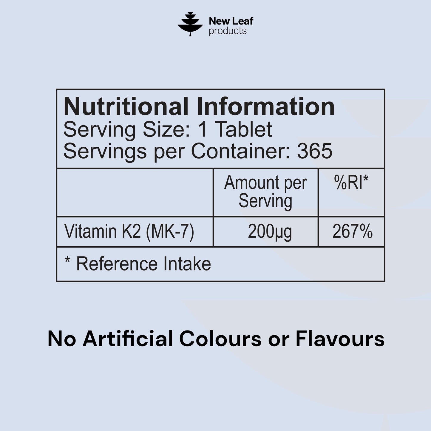 Vitamin K2 | 365 Tablets