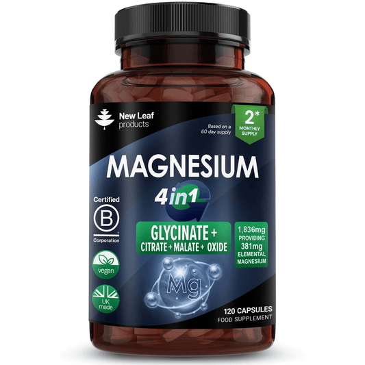 Magnesium Complex Glycinate, Citrate, Malate, Oxide Capsules