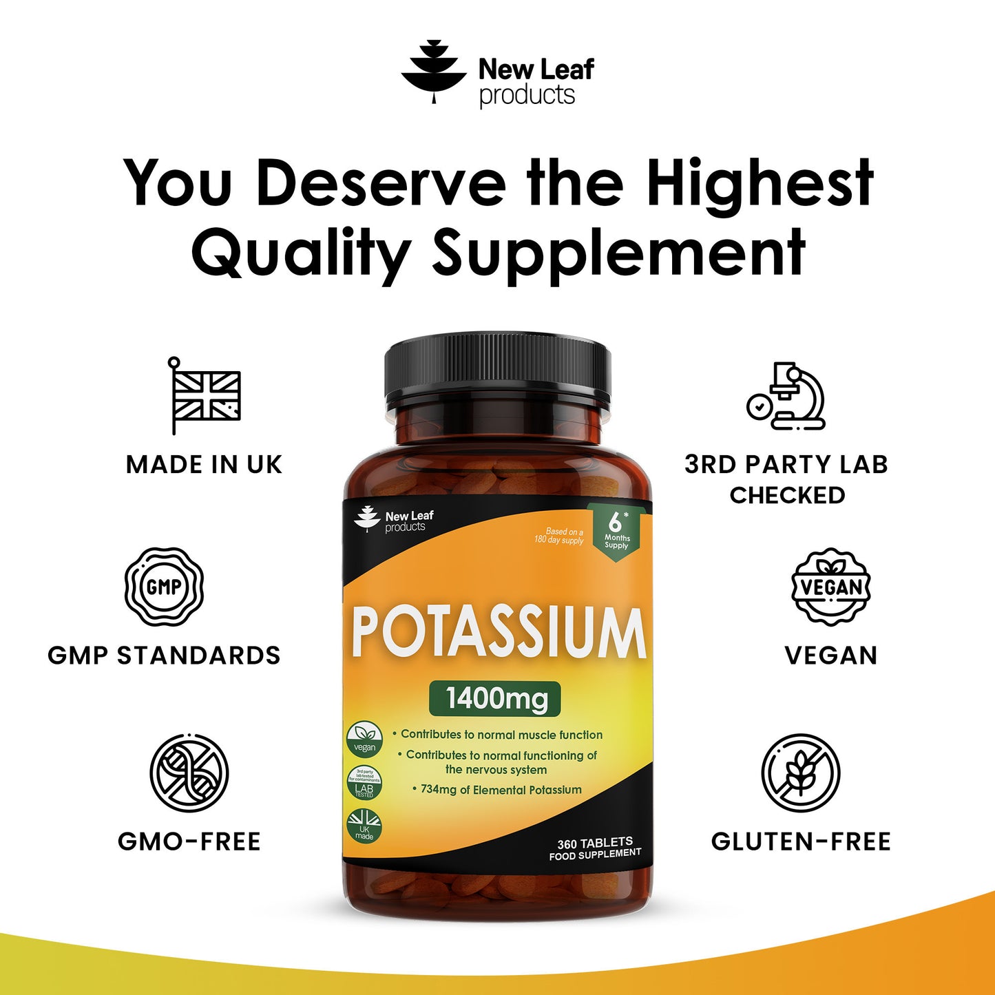 Potassium Supplement Tablets