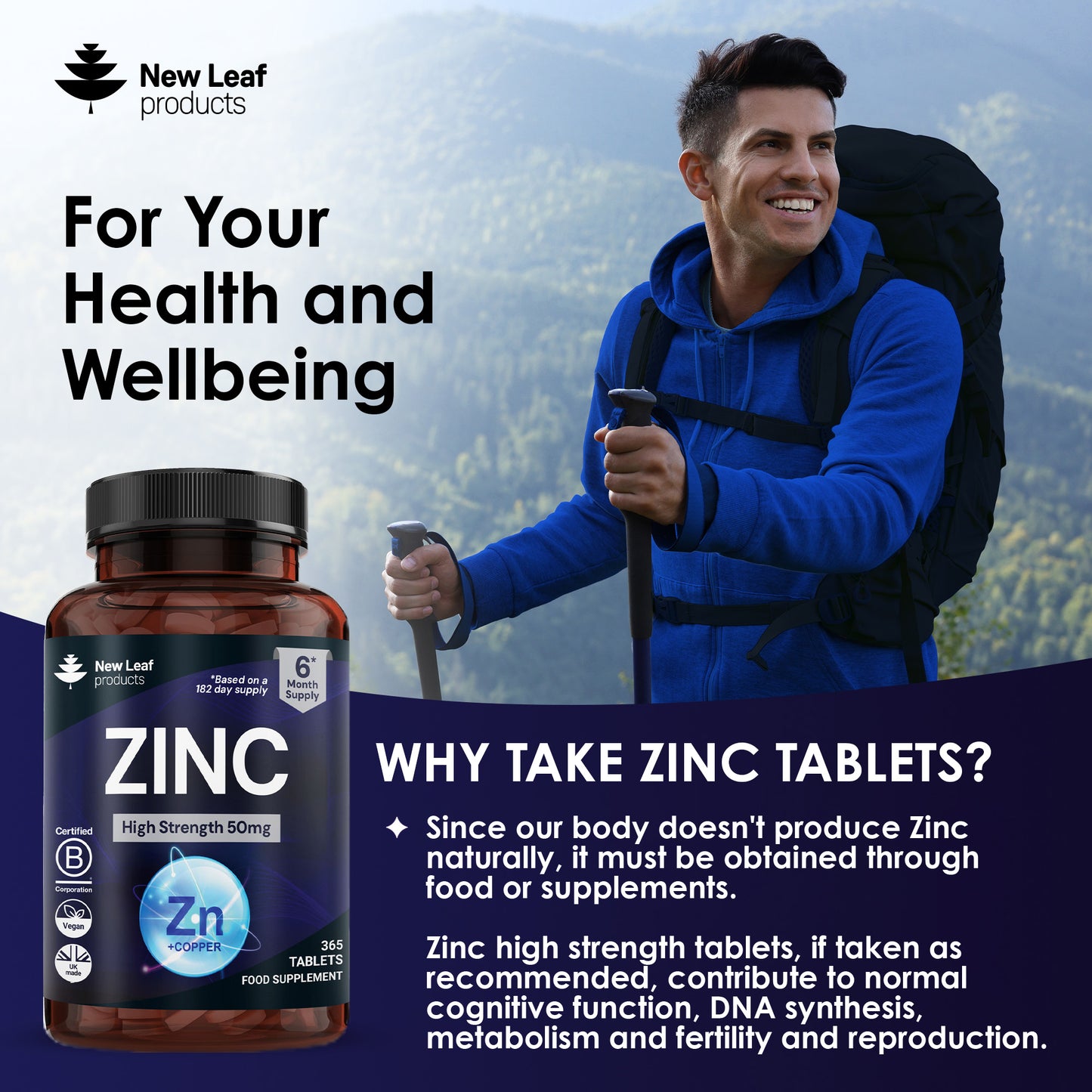 Zinc Tablets 365 Fill