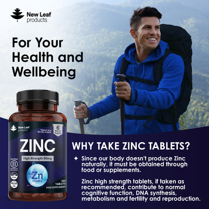 Zinc Tablets 365 Fill