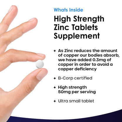 Zinc Tablets 365 Fill
