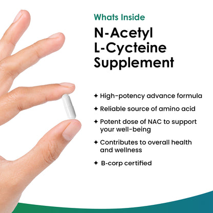 NAC N-Acetyl-Cysteine Capsules