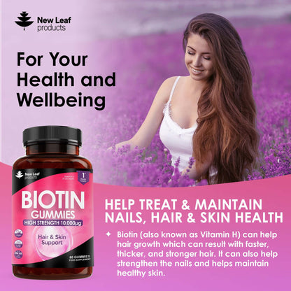 Biotin Vitamin B7 Gummies