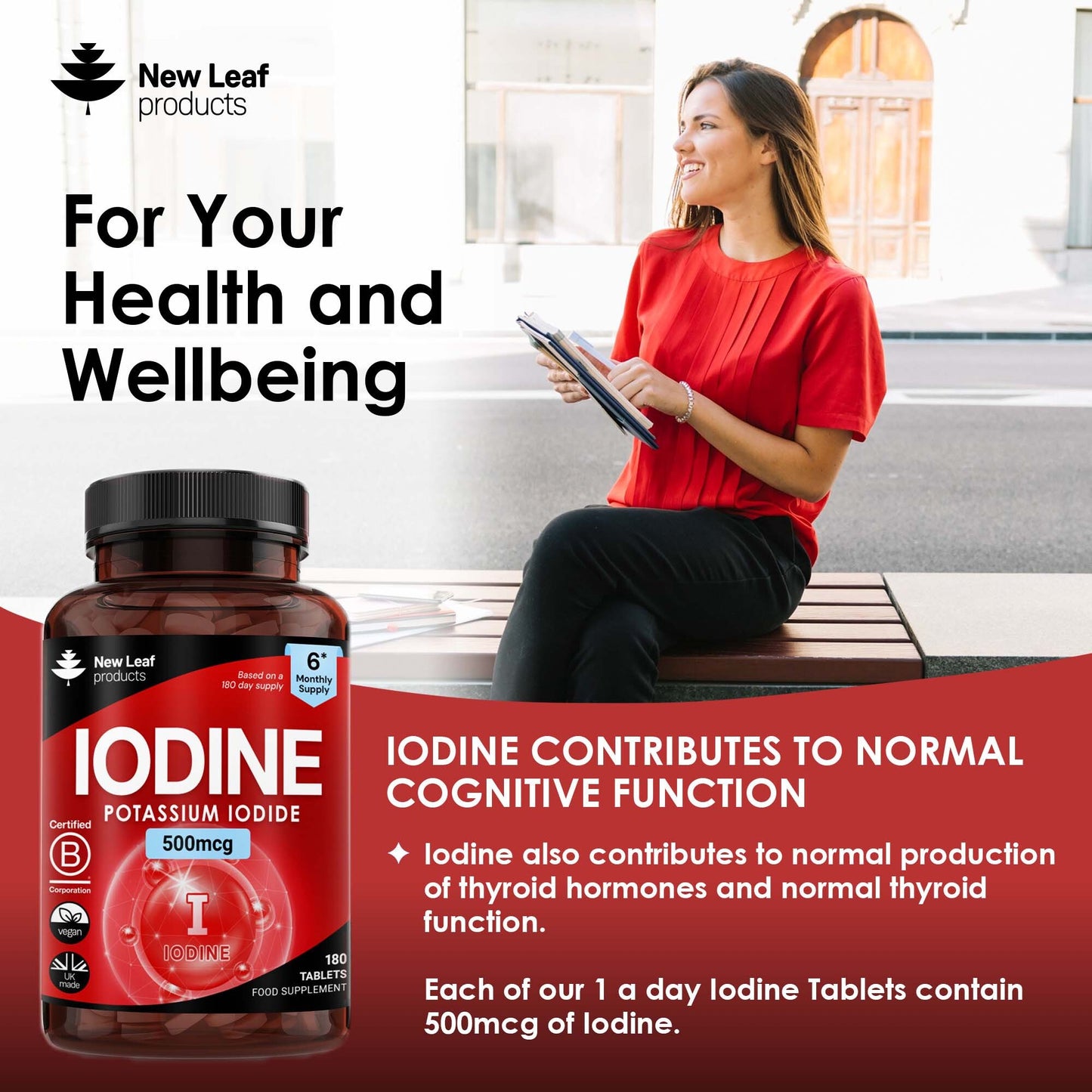 Iodine Tablets 180 Fill