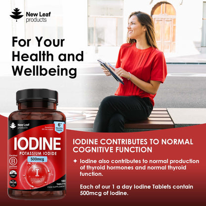 Iodine Tablets 180 Fill