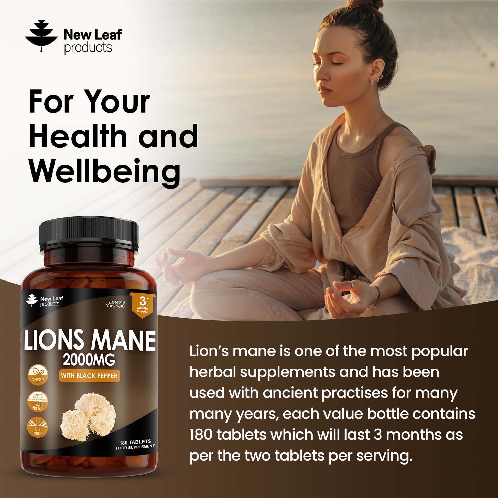 Lion's Mane Tablets