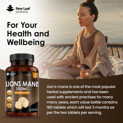 Lion's Mane Tablets