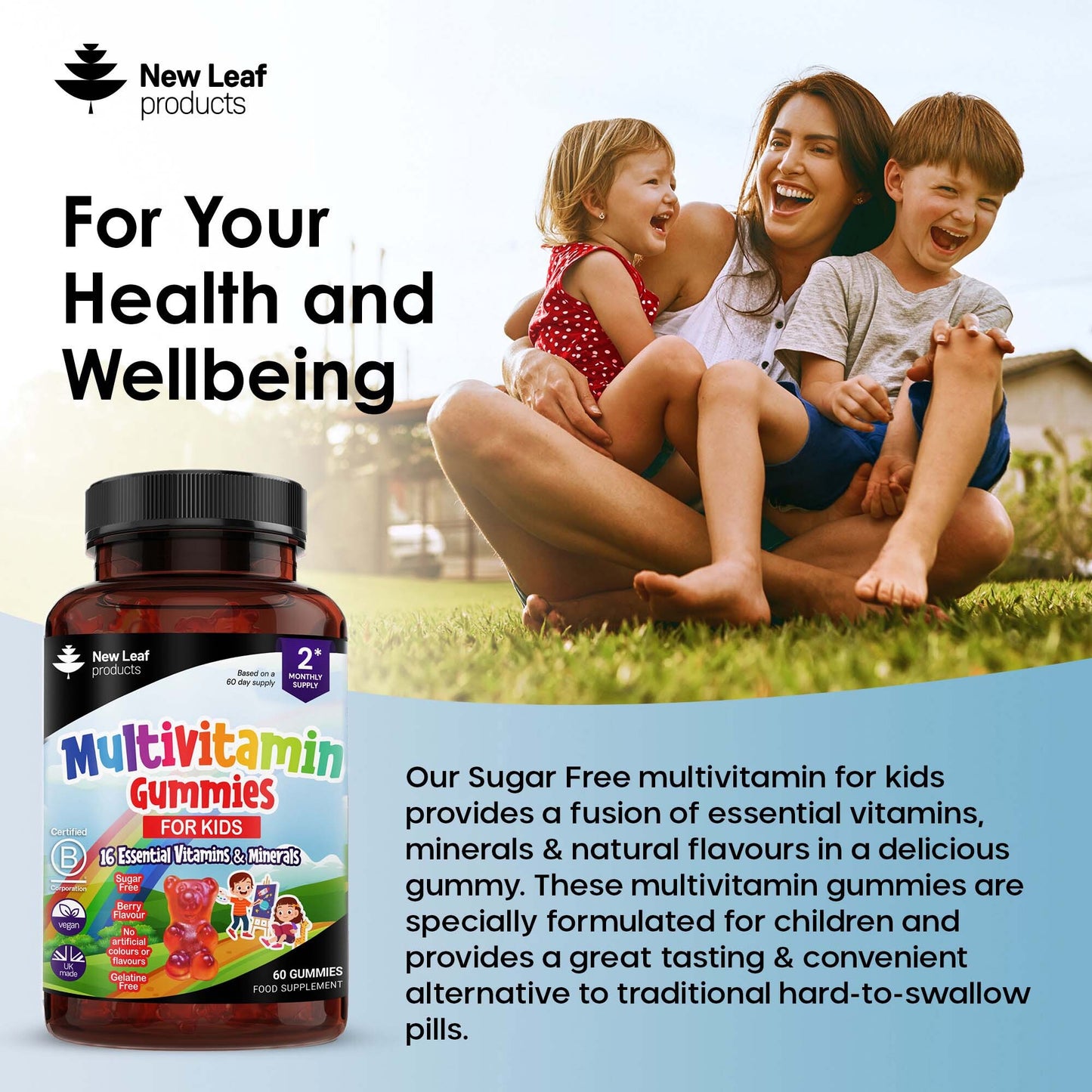 Essentials Multivitamin Minerals Gummies For Kids 60 Fill