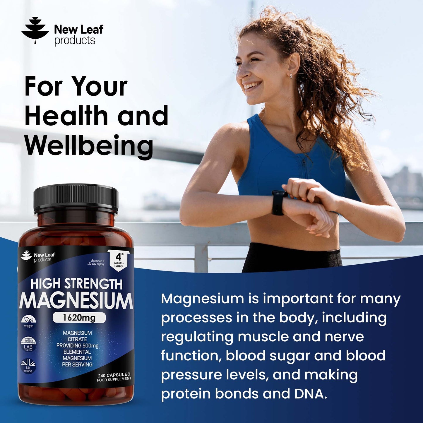 Magnesium Citrate Capsules 240 Fill