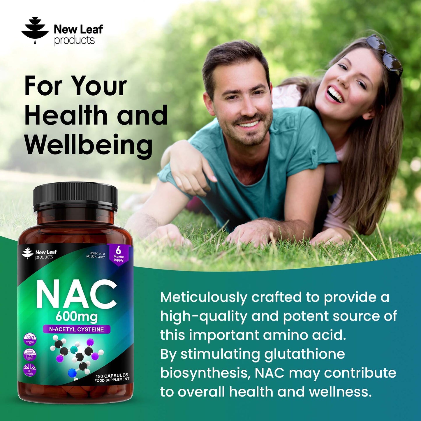 NAC N-Acetyl-Cysteine Capsules