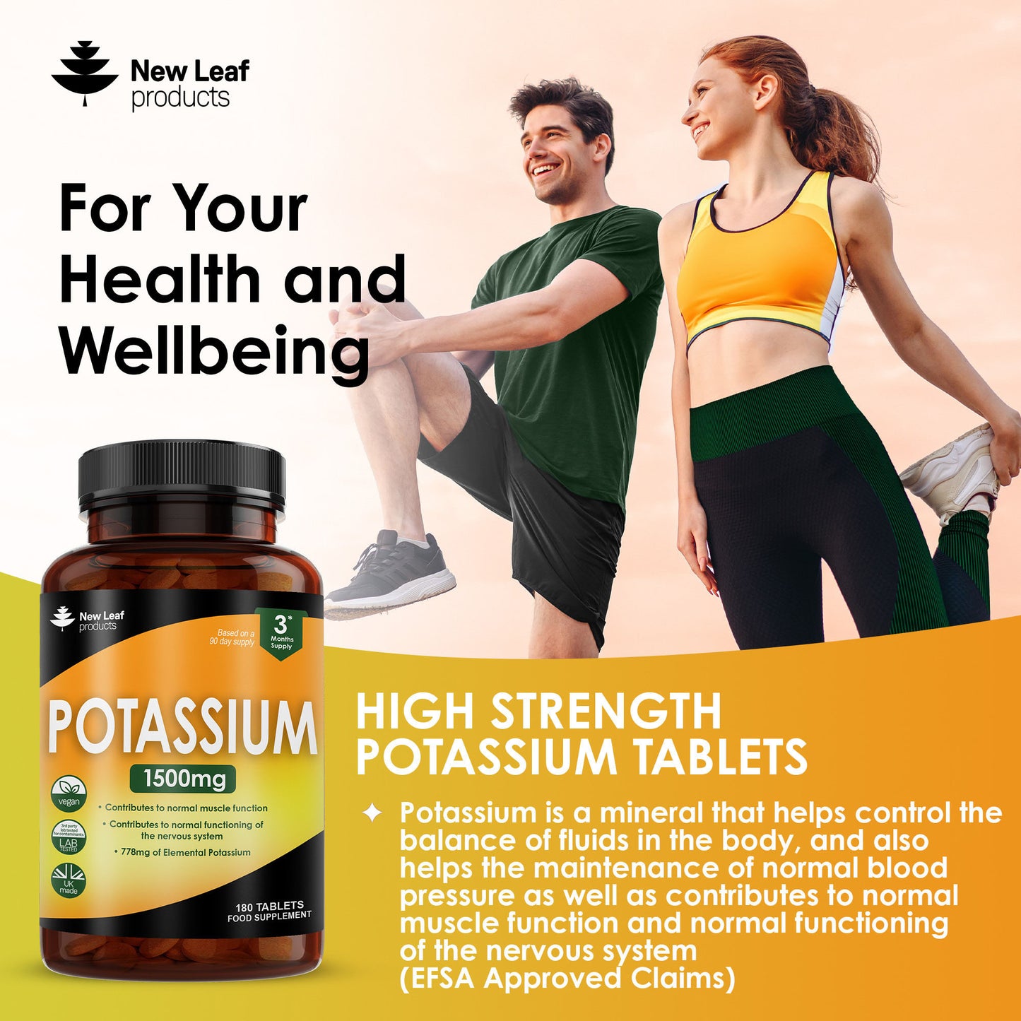 Potassium Tablets 180 fill