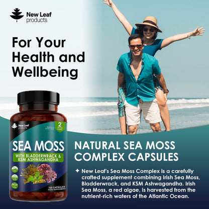 Sea Moss, Bladderwrack, Ashwagandha Capsules