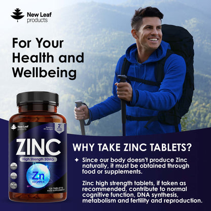 Zinc Tablets 120 Fill