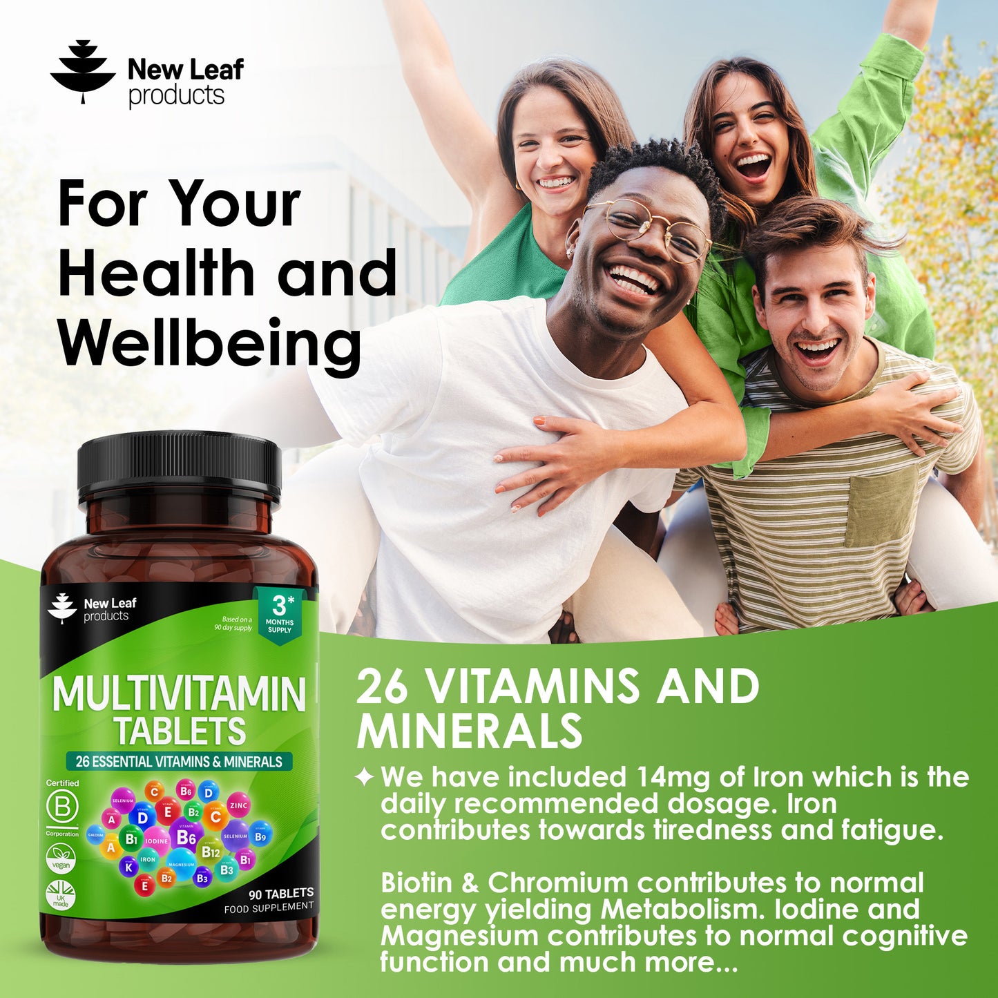 Multivitamins Minerals Tablets