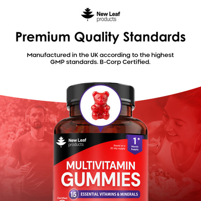 Multivitamins & Minerals for Adults & Teens Essentials Gummies 60 Fill
