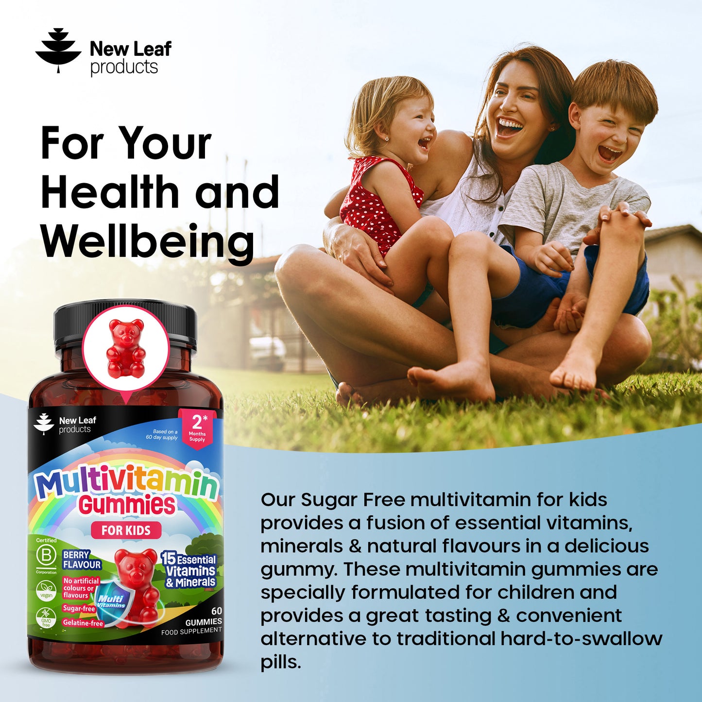 Essentials Multivitamin Minerals Gummies For Kids 60 Fill