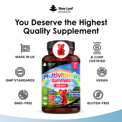 Essentials Multivitamin Minerals Gummies For Kids 60 Fill