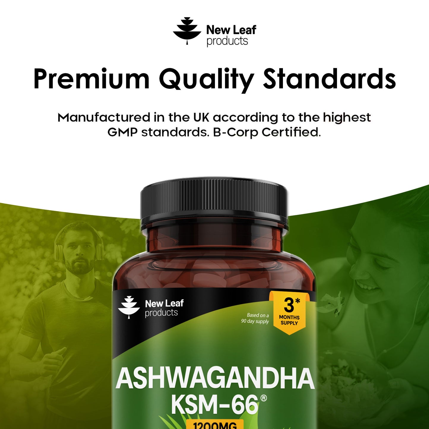 Ashwagandha KSM-66 Tablets 180 Fill