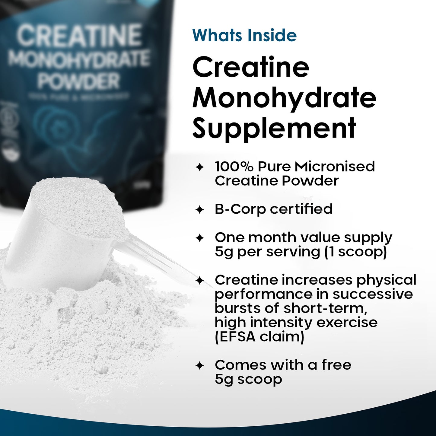 Creatine Monohydrate Powder