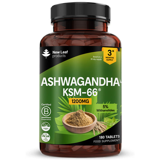 Ashwagandha KSM-66 Tablets 180 Fill