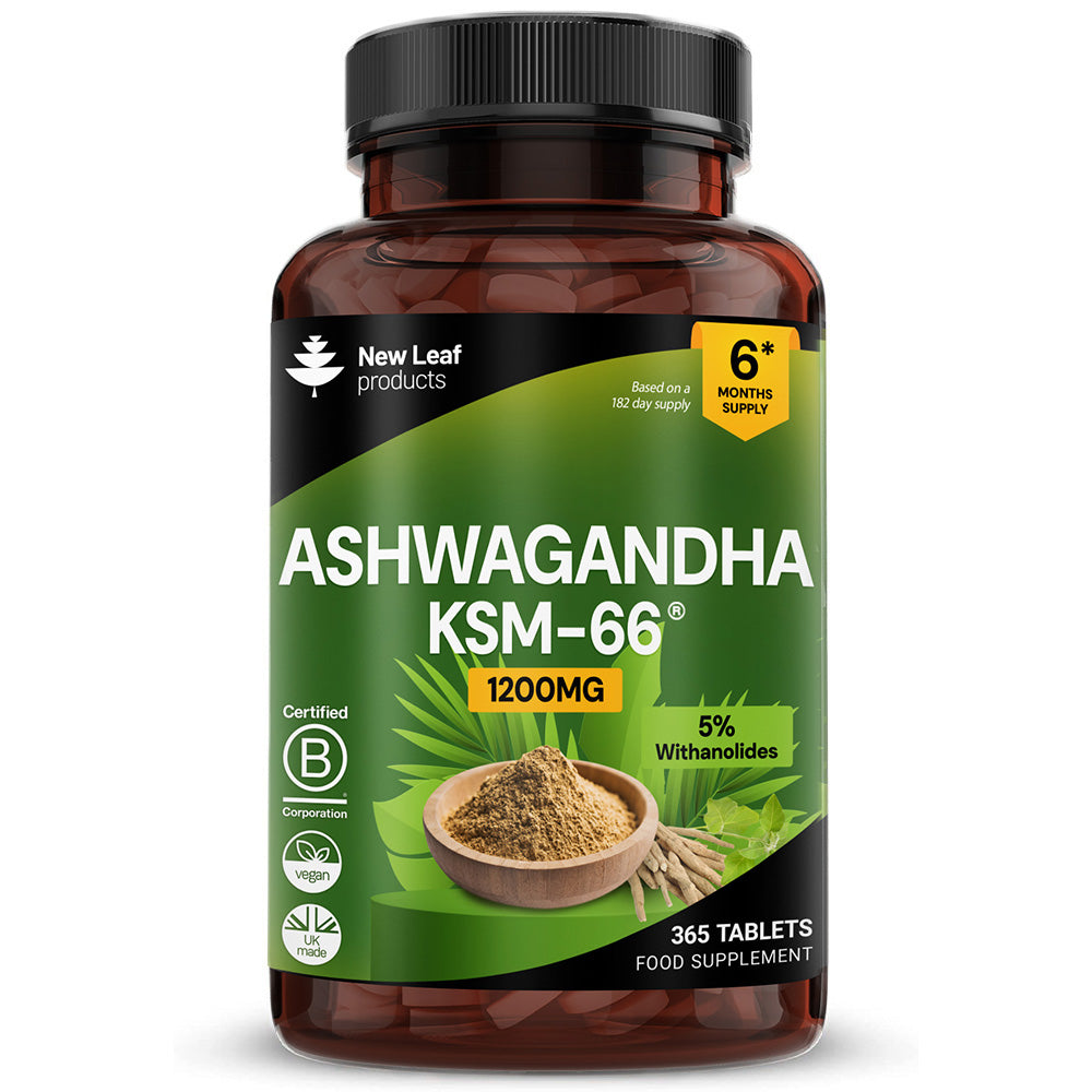 Ashwagandha KSM 66 Tablets 365 Fill