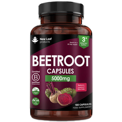 Beetroot Capsules With Black Pepper